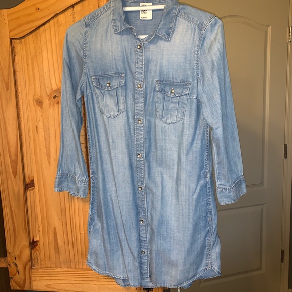 H&M Tops - Sand washed Lyocell denim tunic H&M Tops - Sand washed Lyocell denim tunic